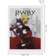 thumbnail image 2 of Kit de Pintura de Diamantes 5D Rwby Desmarcar 30x40cm, 2 of 6