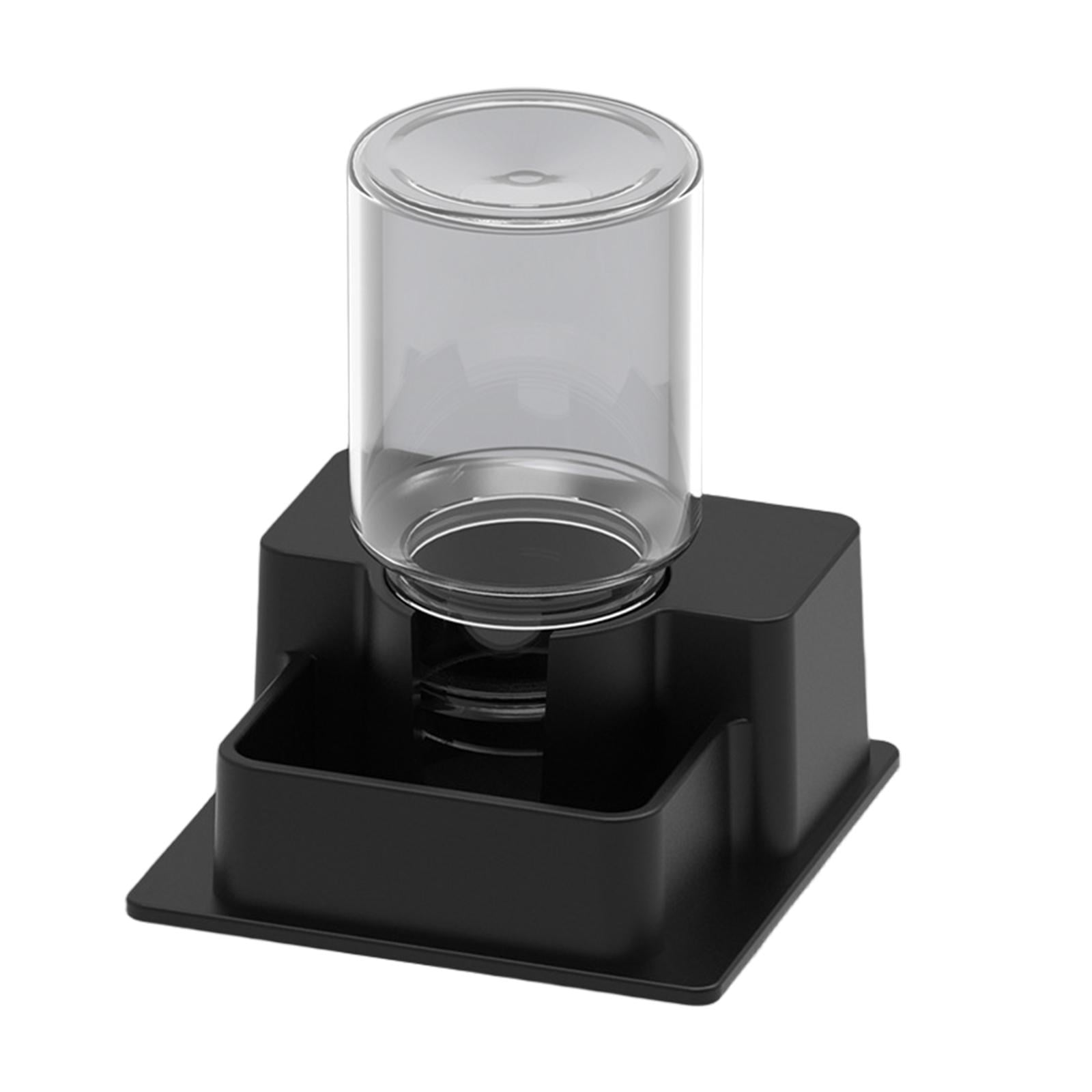 Ioensy - Bebedero Automático Decorativo Para Reptiles Con Botella Para Geckos, Color Negro