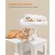 thumbnail image 3 of Condominio Cat Tree Feandrea Cat Tower de felpa de varios niveles, color blanco crema, 3 of 6