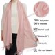 thumbnail image 3 of Chal RIIQIICHY 191 cm x 69 cm con Flecos Pashmina, 3 of 6