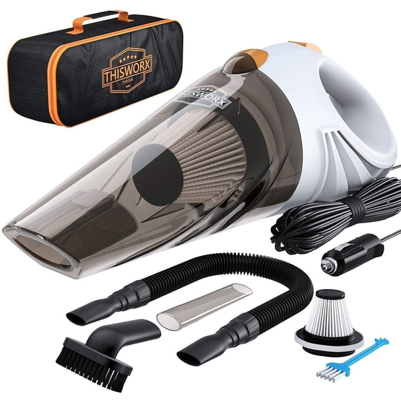 Aspiradora de coche portátil ThisWorx de mano con cable de 5 m