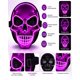 thumbnail image 5 of Mascara De Calavera Con Luz Led Para Halloween Y Fiestas, 5 of 6