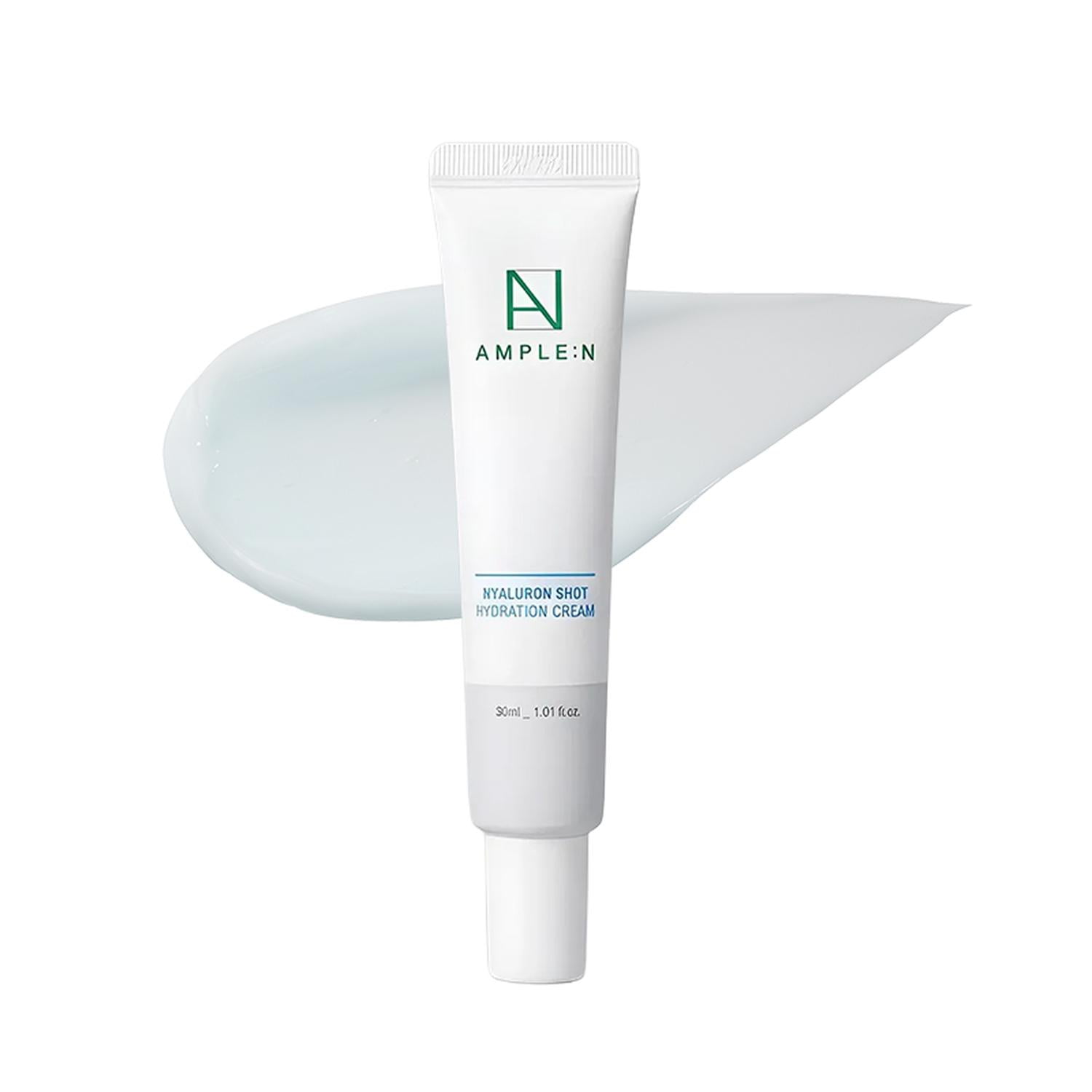 Crema Facial Hidratante De Ácido Hialurónico Amplen 30ml