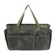 thumbnail image 1 of Bolsa portátil de almacenamiento de herramientas de camping de jardín, bolsa de portador de leña de lienzo encerado, cesta de jardín resistente plegable Gran para mujeres, jardinero, electri, 1 of 3