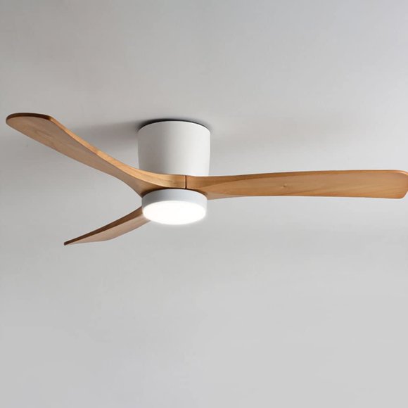 Ventilador de techo IBalody 91 cm blanco con luz y control remoto