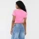 thumbnail image 2 of Polera Mujer Crop M/C Esencial Rosado Corona, 2 of 5