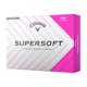thumbnail image 1 of Pelotas de golf Callaway Supersoft 2025 Rosa, 1 of 4