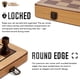 thumbnail image 2 of Juego de ajedrez Chess Armory de madera de primera calidad con almacenamiento de madera de haya, 2 of 7