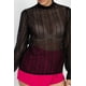 thumbnail image 5 of Top de Encaje con Cuello Simulado y Volantes, 5 of 5