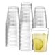 thumbnail image 1 of 100 Vasos Desechable Vaso Plastico Vasos Acrilicos 210ml/7oz Transparente, 1 of 10