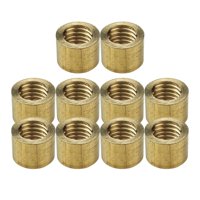 Magideal - 10 Puntas Para Tacos De Billar, Puntas Para Tacos De Billar, Orificio Pequeño, Fáciles De Aplicar, Puntas Para Tacos De Billar De Cobre Para Puntas De 105 Mm