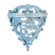 thumbnail image 5 of Estante Flotante De Pared Retro Decorativo De Resina Para Pasillo Sala De Estar Hogar L Azul, 5 of 5