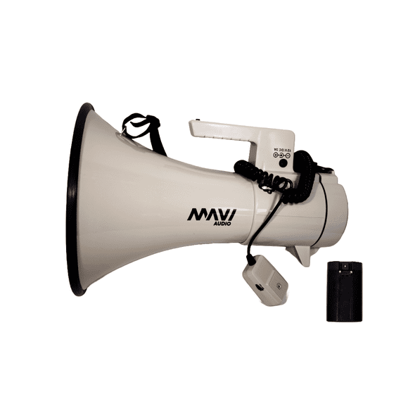 Megáfono Con Mic De Mano + Batería 80W Mavi