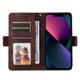 thumbnail image 3 of Carcasa FOXDOCK Honor X8C de cuero PU, diseño acolchado clásico, protección contra caídas y rayones, 3 of 5