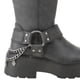 thumbnail image 5 of Bota Romano Biker Cuero Negro, 5 of 6