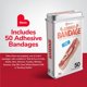 thumbnail image 2 of Vendajes BioSwiss con forma de tocino, 50 unidades, sin látex, 2 of 6