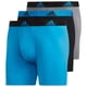 thumbnail image 1 of Calzoncillos tipo bóxer adidas de microfibra para hombre, paquete de 3, 1 of 3