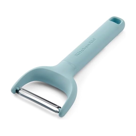 Pelador KitchenAid Y-Peeler de cuchilla recta, protector y mango ergonómico