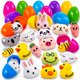 thumbnail image 1 of Huevos de Pascua prellenados Stargo con mini peluches, paquete de 36, 1 of 6