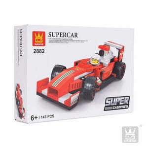 Wange - Super Auto Deportivo Rojo Armable