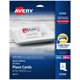 thumbnail image 1 of Tarjetas de mesa arqueadas imprimibles Avery Sure Feed 100 blancas, 1 of 9