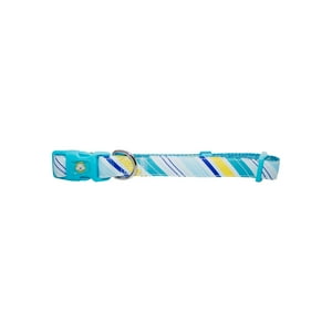 Mascan - Collar Perro Diagonal L Celeste