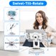 thumbnail image 4 of Soporte para tableta AboveTek Retail Kiosk para iPad, rotación de 360°, blanco, 4 of 8