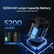 thumbnail image 2 of Bomba De Aire Eléctrica Para Inflables, 5200 Mah Portable Air Pump, Mini Bomba De Aire Con 4 Boquillas Y Visualización Led Para Anillo De Natación, Colchones De Aire Y Camping, 2 of 7