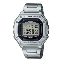 Reloj Digital Plateado Casio W-218Hd-1Av