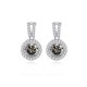 thumbnail image 1 of Moissanite Earrings para Mujer Aretes Colgantes de Diamante 1cttw Color D Claridad VVS1 Aretes de Boda de Plata Esterlina para Novias Dama de Honor con Certificado, 1 of 9