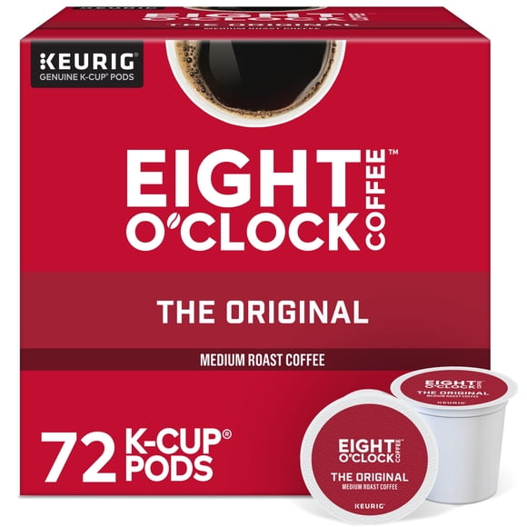 Café Eight O'Clock The Original Keurig K-Cup, cápsulas x72