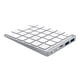 thumbnail image 1 of Teclado Numérico Recargable Con Hub USB Para Notebook De Escritorio Plata, 1 of 5