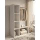 thumbnail image 1 of Closet Organizador Ropa Con Perchero LagoMuebles 80x40x140cm, 1 of 6