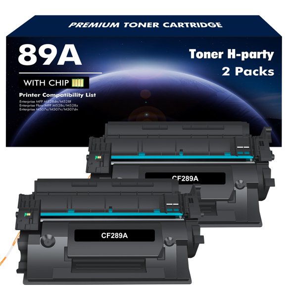 Cartucho de tóner Toner H-Party 89A CF289A 89X CF289X (paquete de 2)