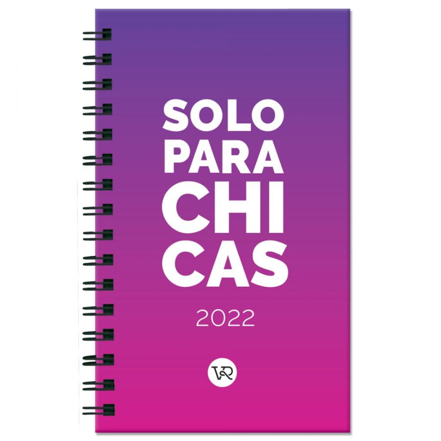 Vergara Y Ribas - Agenda Solo Para Chicas 2022 -degrade