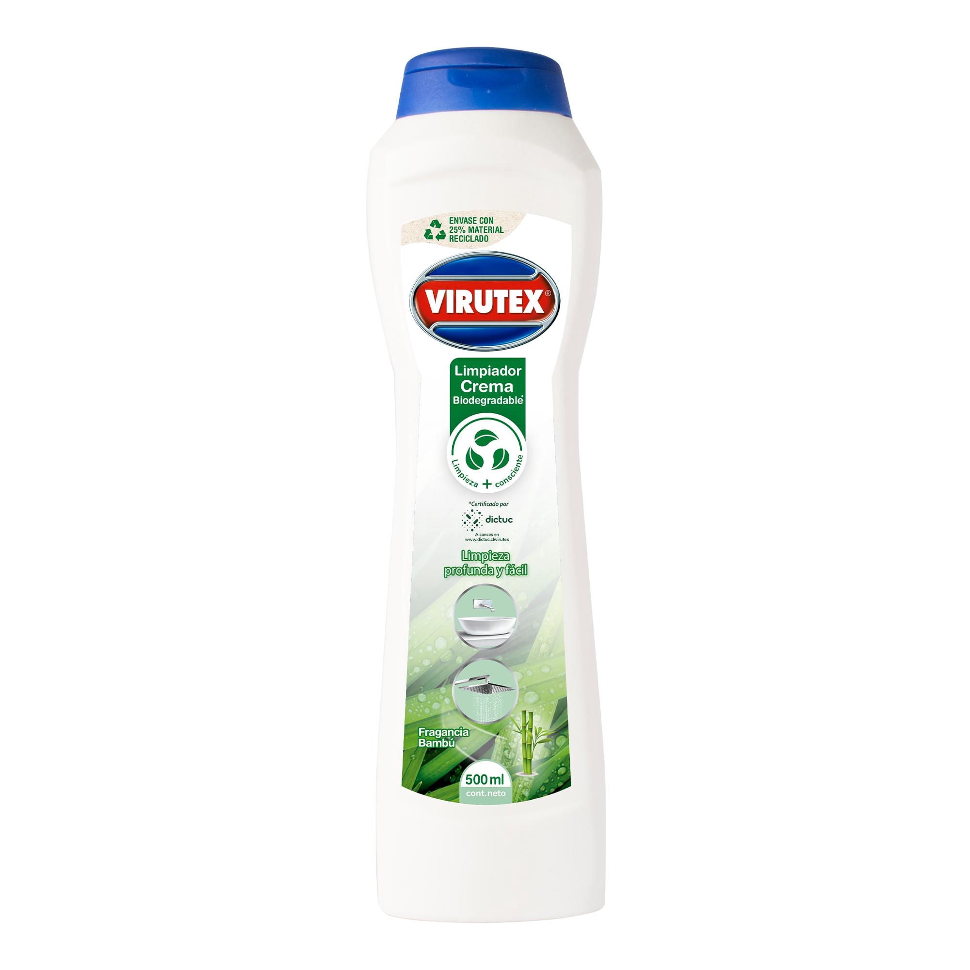 Limpiador En Crema Bio Original 500 ml Virutex
