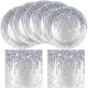 thumbnail image 1 of Platos y Servilletas Plateado Glitter CHUNNIN 50u 7in 6.5in, 1 of 3