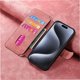 thumbnail image 4 of Funda Billetera Magnética para iPhone 15 Pro Soporte Tarjetas Desmontable Rosa, 4 of 6
