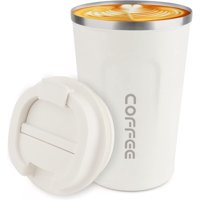 Wakeshome - Taza Coffee Vaso De Viaje Térmico Mug Acero Inoxidable 510Ml