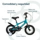 thumbnail image 5 of Bicicleta Canyon 12" Verde Cubre Cadena Niños 4-10 Años, 5 of 7