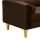thumbnail image 3 of Sofa Retro 2c Felpa 01 Chocolate, 3 of 6