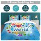 thumbnail image 5 of x152 Numberblocks Bed Duvet Cover Microfiber Bedding Sets 3D Printed Lightweight 3 Piece Comforter Sets, 1 Duvet Cover And 2 Pillow Shams for Kids Boys Girls 79"x90" jn152, 5 of 5