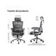 thumbnail image 2 of Silla De Oficina Ergonómica Con Reposapiernas Y Reclinable., 2 of 4