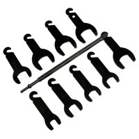 Juego De Llaves Lisle 43350 Para Embrague De Ventilador Neumático, 10 Piezas