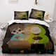 thumbnail image 1 of Hot Sale Dream Merch Bedding Set Single Twin Full Queen King Size Ranboo Bed Set Aldult Kid Bedroom Duvetcover Sets 3D Bed Sheets, 1 of 5