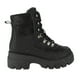thumbnail image 1 of Botín New Walk Militar Suede Negro, 1 of 5
