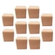 thumbnail image 3 of 10x Bloques De Madera Sin Terminar Cuadrados Adorno DIY Artesanía Modelado 3,5 CM, 3 of 5