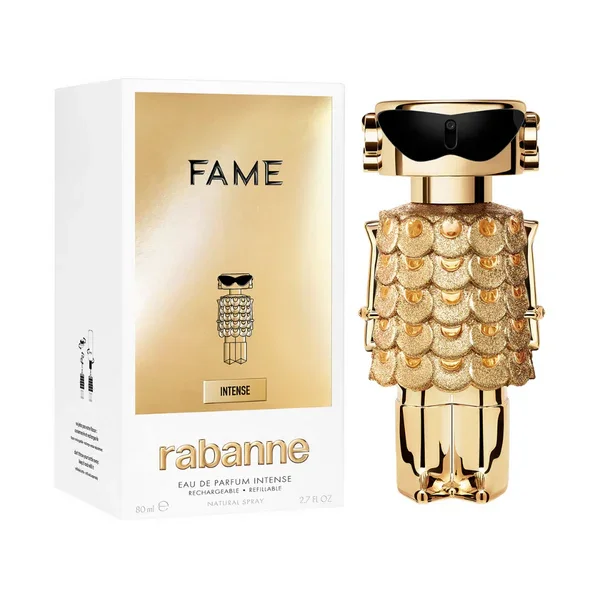 Perfume Paco Rabanne Fame EDP Intense 80ml Mujer – Fragancia dulce mango sándalo y jazmín
