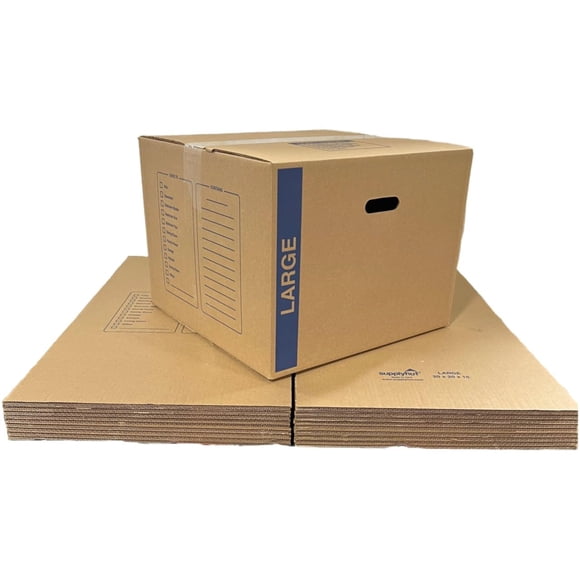 Cajas de mudanza supplyhut 51 × 51 × 38 cm paquete de 12 - 32 ECT