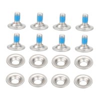 Magideal - Juego De Tornillos Para Fijación De Snowboard, Accesorios Para Fijación, Equipo De Ajuste Para Snowboard Para Deportes Al Aire Libre, Acero Inoxidable